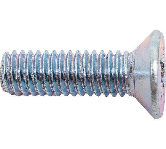 Изображение товара Винт Доброга с потайной головкой, М6x20 мм, DIN 965, 10 шт. ЦБ-00020893