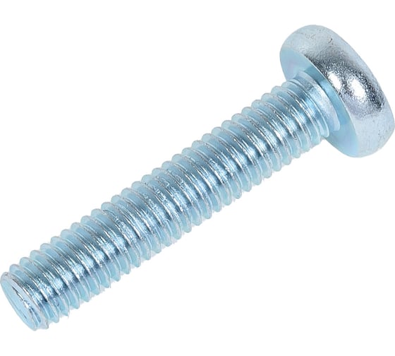 Изображение товара Винт Доброга с полуцилиндрической головкой, М6x30 мм, DIN 7985, 10 шт. ЦБ-00020827