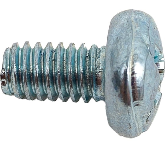 Изображение товара Винт Доброга с полуцилиндрической головкой, М4x6 мм, DIN 7985, 50 шт. ЦБ-00020792