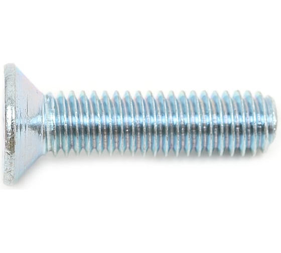 Изображение товара Винт Доброга с потайной головкой, М5x20 мм, цинк, DIN 965, 250 шт. ЦБ-00033757