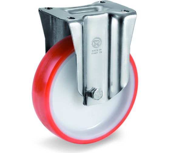 Изображение товара Колесо неповоротное с подшипником скольжения (125х35 мм; 220 кг; полиуретан/полиамид) Tellure Rota 605703