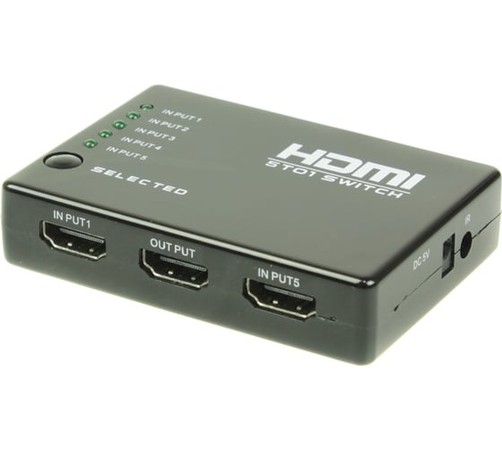 Изображение товара Коммутатор сигнала HDMI (5вх./1вых.) OSNOVO SW-Hi5012 sct1454