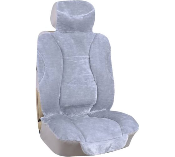 Изображение товара Чехлы сиденья меховые искусственные SKYWAY мутон 5 предмета S03001052