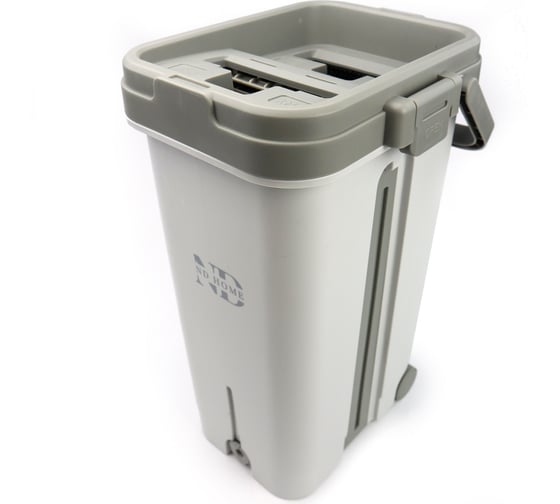 Изображение товара Система для уборки ND Home “premium” 12 л швабра и ведро с вертикальным отжимом 309810