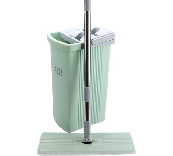 Изображение товара Система для уборки ND Home “original” 10 л швабра и ведро с вертикальным отжимом 309811