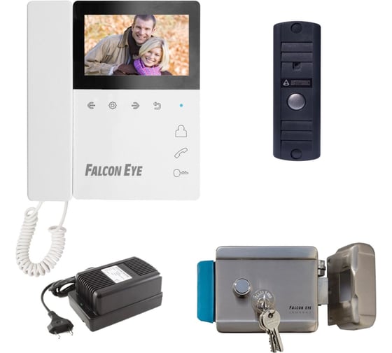 Изображение товара Комплект домофона Falcon Eye Taurus (Lira AVP-506 FE-2369 FE-AN-5/12) 00-00190821