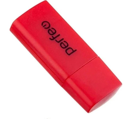 Изображение товара Card Reader PERFEO Micro SD красный 30016046