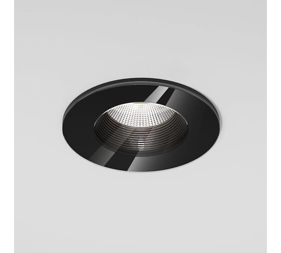 Изображение товара Встраиваемый светодиодный светильник Elektrostandard artis 7w 4000 25096/led черный a066136
