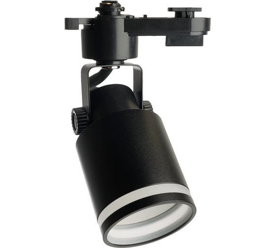 Изображение товара Трековый однофазный светильник FERON al188 на шинопровод под лампу gu10, черный 48707
