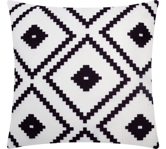 Изображение товара Чехол на подушку Этель Геометрия Графика 40x40 см, велюр 7061198