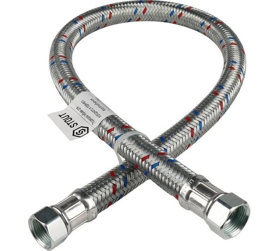 Изображение товара Гибкая подводка для воды STOUT ВР 3/4 х ВР 3/4, длина 150 RG008V1OMT4KN5