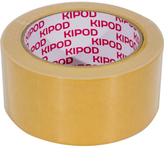 Изображение товара Двухсторонняя лента KIPOD на полипропиленовой основе 50мм х 25м 006505002