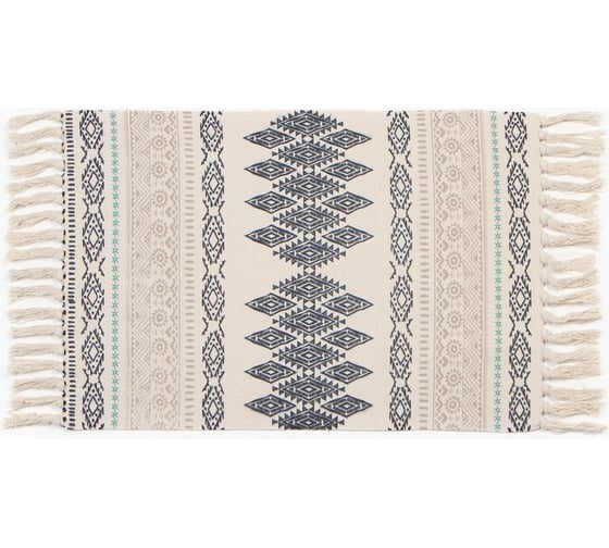 Изображение товара Коврик Этель "Узоры" 60х90 см, 50% хлопок, 50% п/э 9689054