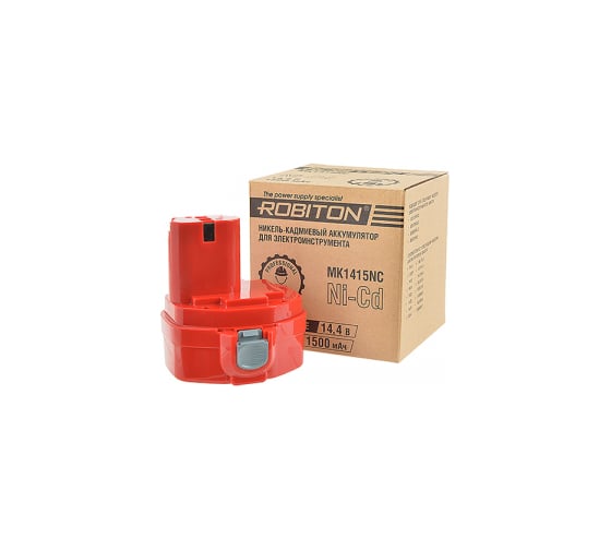 Изображение товара Аккумулятор MK1415NC (14.4 В, 1.5 Ач) для электроинструментов Makita Robiton 15885