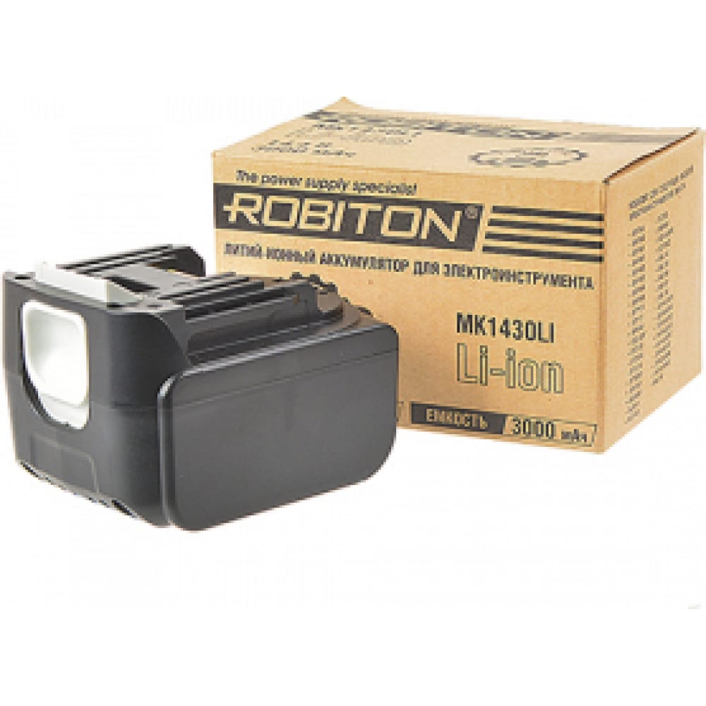 Аккумулятор для электроинструментов Makita Robiton аккумулятор для электроинструментов bosсh robiton