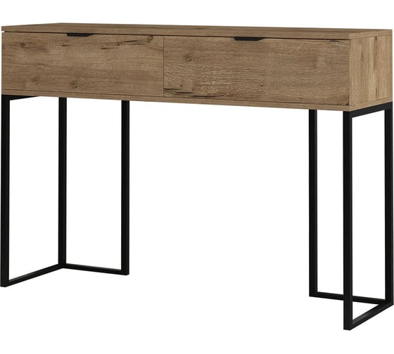 Изображение товара Консоль Alternative туалетный столик дуб веллингтон табак 4761 пч 16 мм 1200x350x800 мм 00000053197