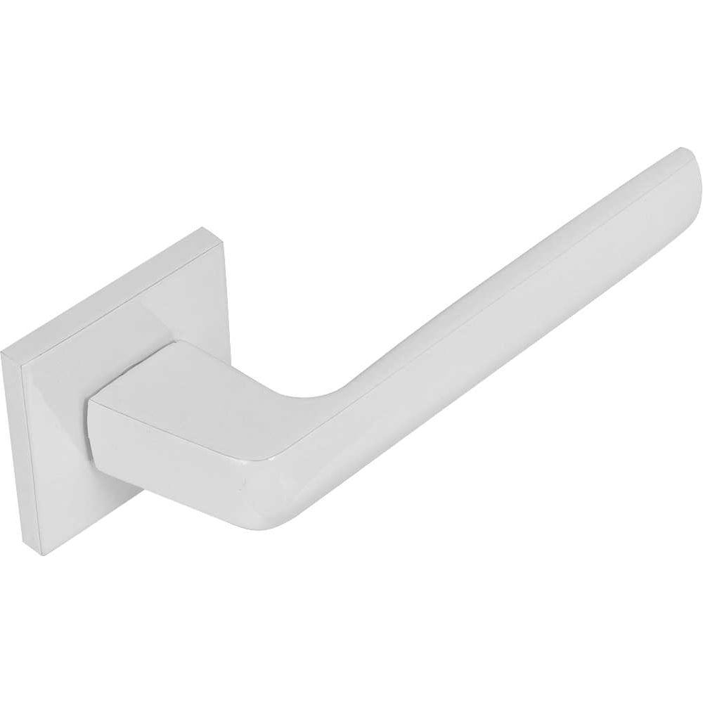 Изображение товара Дверные ручки ADDEN BAU DUNE S-531 WHITE белые для межкомнатных дверей