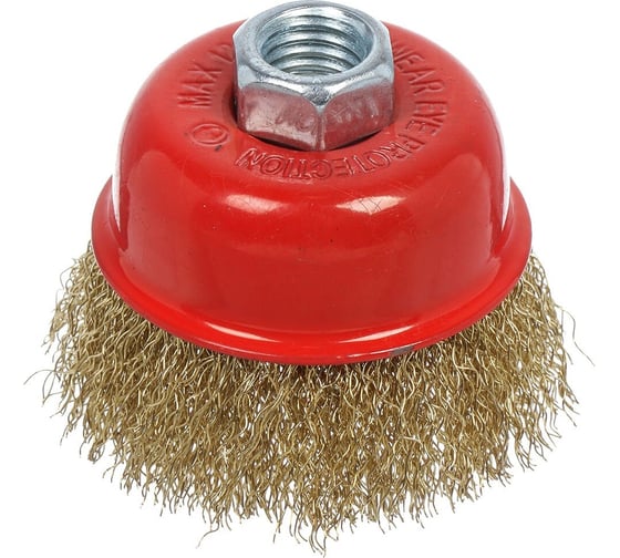 Изображение товара Щетка для ушм 65 мм, чашка, гайка М14 BARTEX 265894