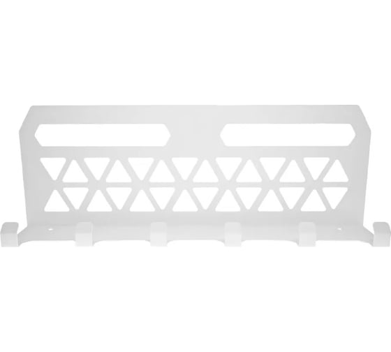 Изображение товара Держатель для хранения одежды EMBODIMENT в стиле лофт, настенный, белый EMB-HOOK-WB-W