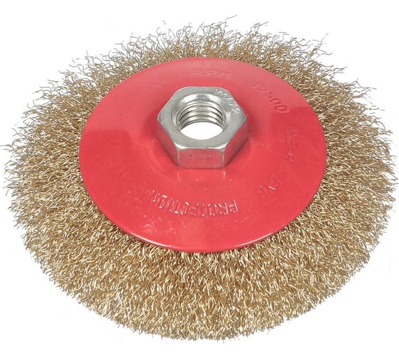 Изображение товара Щетка для ушм 115 мм, тарелка, гайка М14 BARTEX 265886