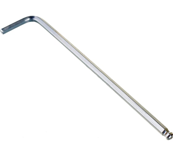 Изображение товара Ключ Kraftool "INDUSTRIE" имбусовый, длинный c шариком, Cr-Mo, хромосатинированное покрытие, HEX 5 27437-5