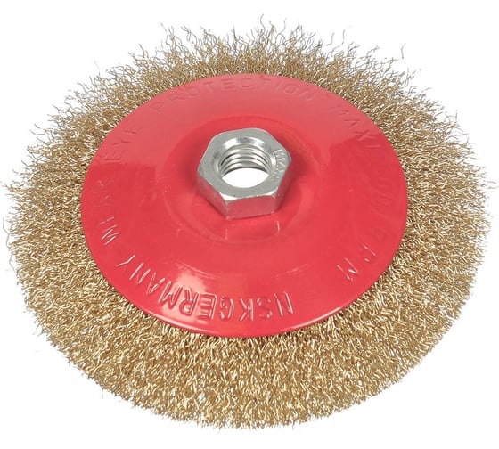 Изображение товара Щетка для ушм 125 мм, тарелка, гайка М14 BARTEX 265887