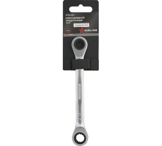 Изображение товара Ключ Airline накидной трещоточный 10x11 PRO ATAL052