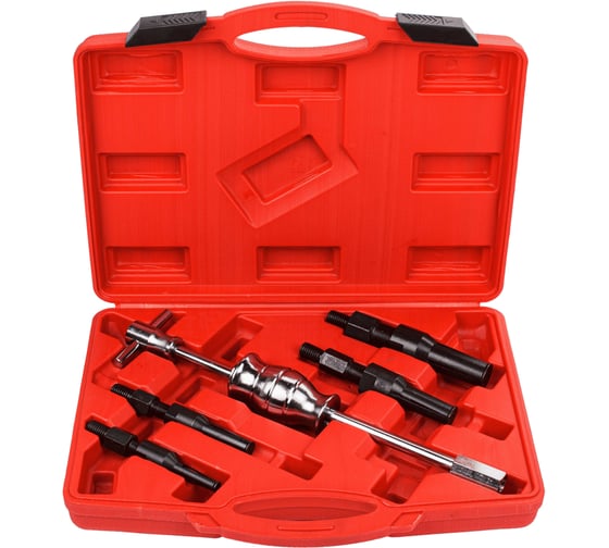 Изображение товара Цанговый съемник для внутренних подшипников с обратным молотком MARSHALL 5 предметов MR2519