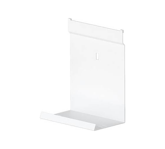 Изображение товара Полка для планшета MAKMART 250x150x320 мм, отделка белый бархат матовый RS.1A.3012.9016