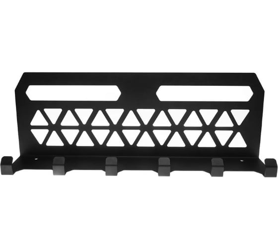 Изображение товара Держатель для хранения одежды EMBODIMENT в стиле лофт, настенный, черный EMB-HOOK-WB-B