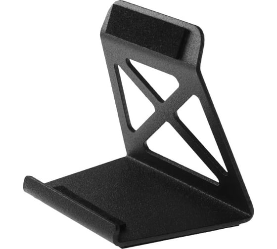 Изображение товара Держатель для смартфонов и планшетов EMBODIMENT настольный, черный EMB-PF-T-U-B