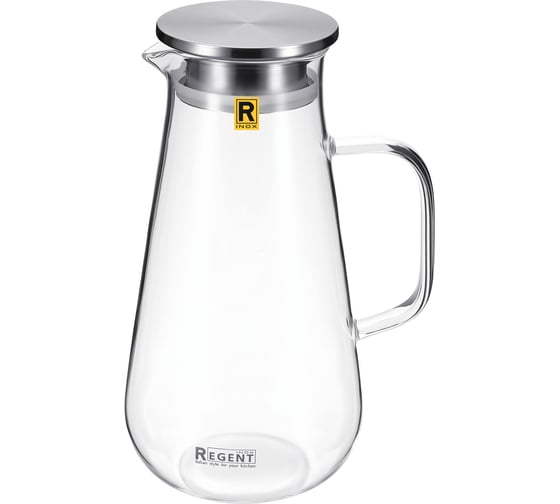 Изображение товара Кувшин с фильтр-пробкой Regent inox 1,8л linea franco 93-FR-BR-13-1800