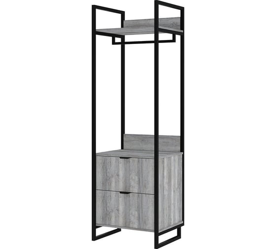 Изображение товара Модульный стеллаж Alternative тип 2 бастет с тумбой рагнар 4891 пч 16 мм 600x480x1930 мм 00000052210