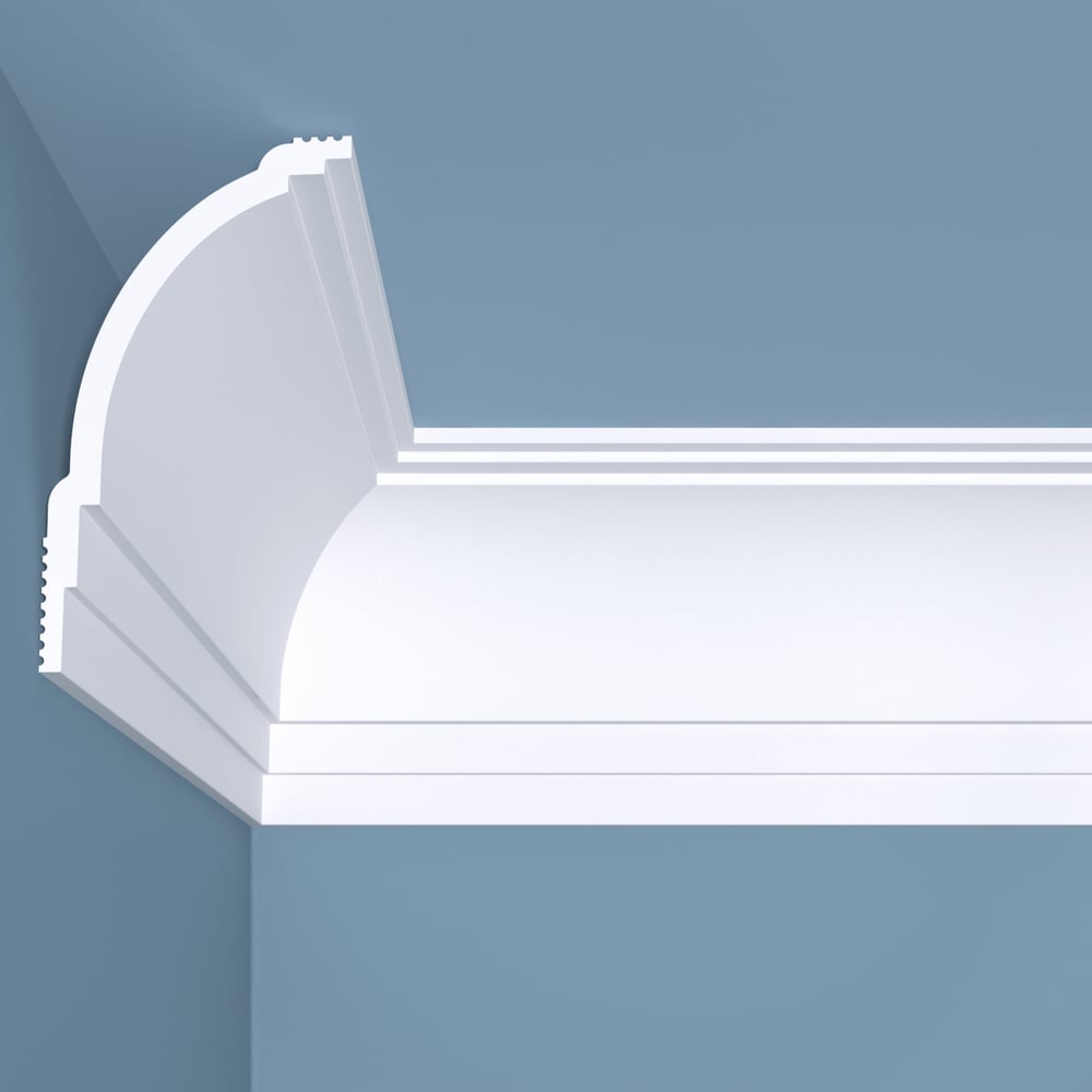 Изображение товара Карниз потолочный bello deco XPS К 18 120x70 Влагостойкий ударопрочный монтаж