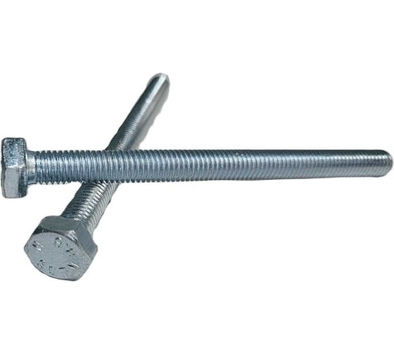 Изображение товара Болт с шестигранной головкой R2R полная резьба DIN933 8.8, цинк, М8x100 (20 шт/уп) 9500-BI03108100Z