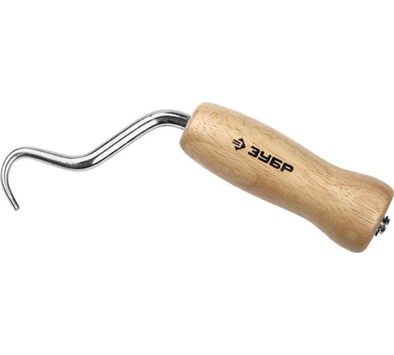 Изображение товара Скручиватель проволоки Зубр МАСТЕР крюк из нержавеющей стали, буковая рукоятка 23807