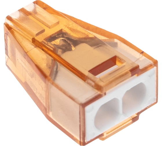 Изображение товара Экспресс-клемма с пастой REXANT СМК 773-602, 2-проводная 0,75-4 мм2, 50 шт. 07-5274