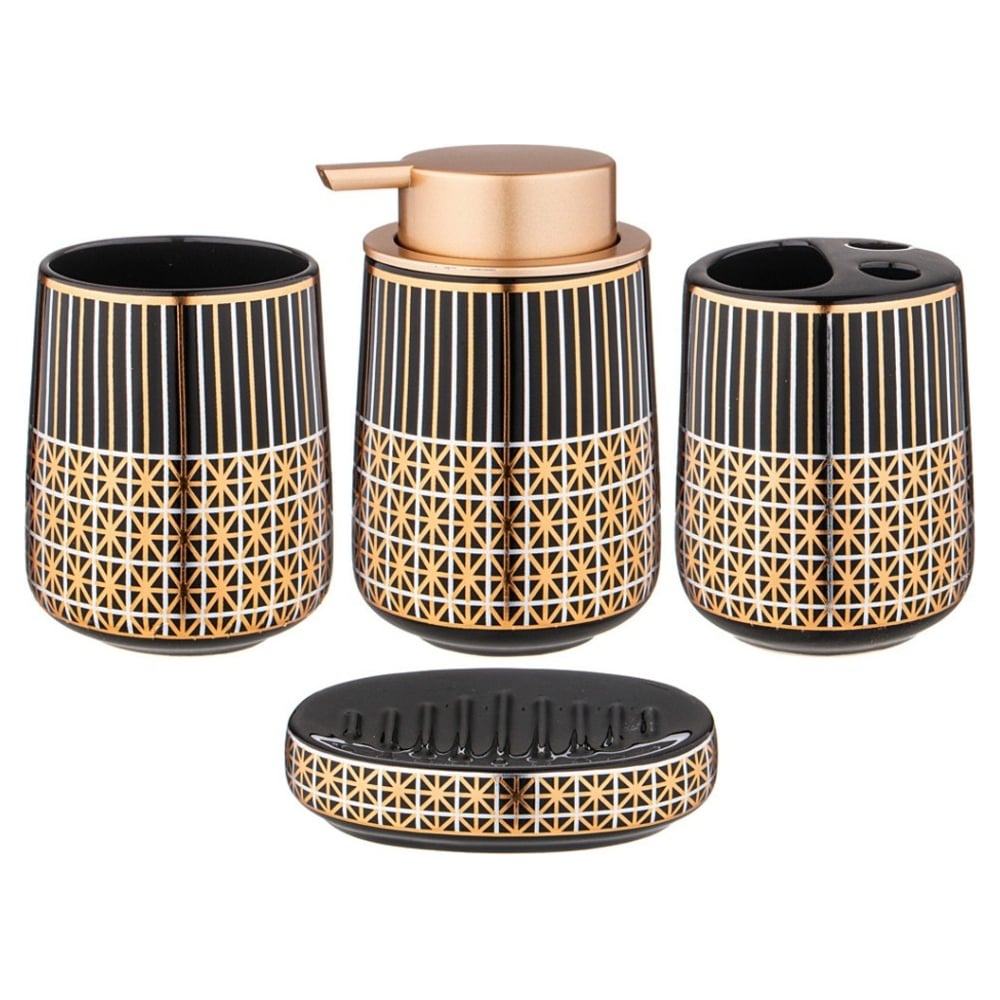 Изображение товара Набор для ванной комнаты Lefard 4 предмета, 400 мл 755-1011