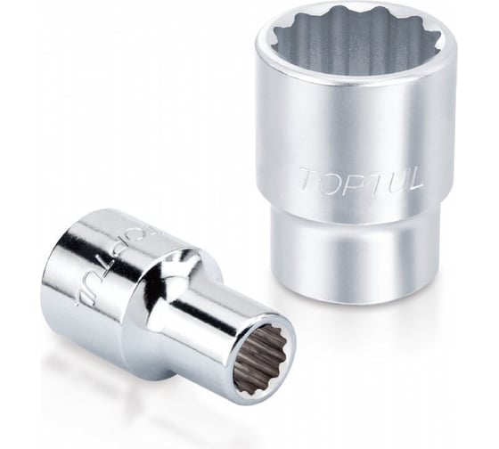 Изображение товара Головка торцевая 12-гранная 10 мм, 1/2"DR TOPTUL BAEB1610