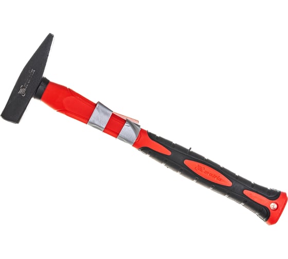 Изображение товара Слесарный молоток MATRIX ''optimal'',300 г,фибергласовая обрезиненная рукоятка,квадратный боек// 10367