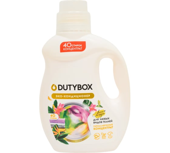Изображение товара Эко-кондиционер DUTYBOX концентрат "Paradise", 40 стирок, 1 л db-5198