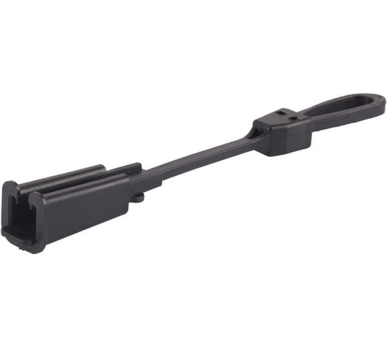 Изображение товара Натяжной зажим NIKOMAX для плоского кабеля, пластиковый, макс.размер 5x12 мм, 0.6 кн, NMF-AL-TCO-P-06