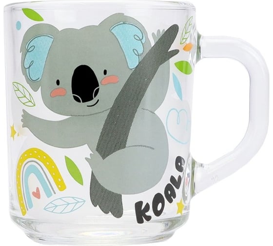 Изображение товара Кружка ND Play Животные Африки, маленькая, 230 мл, стекло 307273