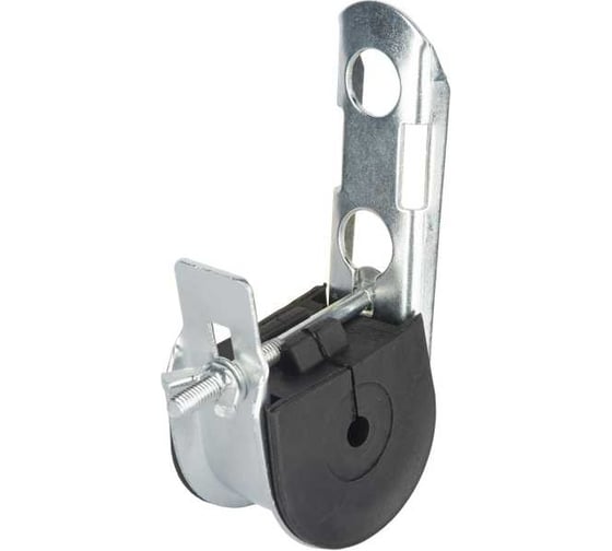 Изображение товара Поддерживающий зажим NIKOMAX для самонесущего кабеля, диаметр 8 - 12 мм, 4 кн, NMF-AL-SM-T-12-4