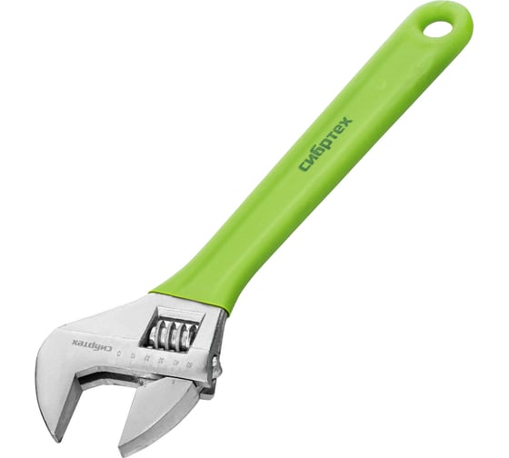 Изображение товара Разводной ключ СИБРТЕХ 450 мм, никелированный 15532