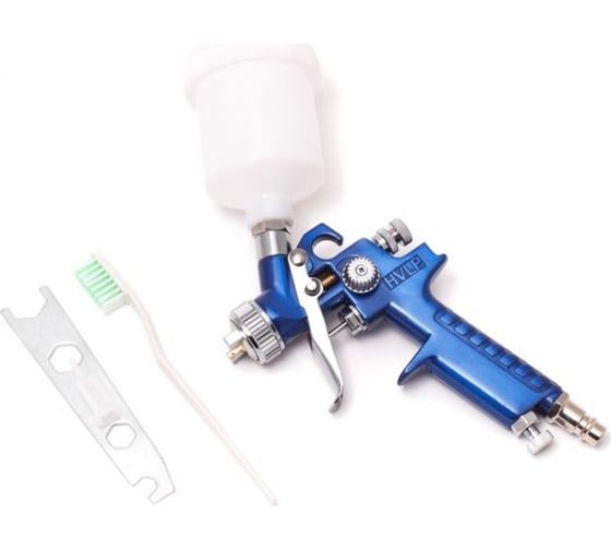 Изображение товара Краскораспылитель Partner с верхним пластиковым бачком, бачок 120 мл, сопло 1.0 мм PA-H-2000-2V(7599)