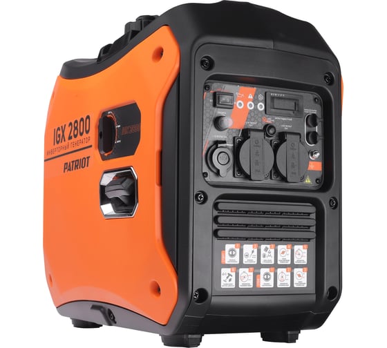 Изображение товара Инверторный генератор PATRIOT iGX 2800, 2,5/2,8 кВт 471102328