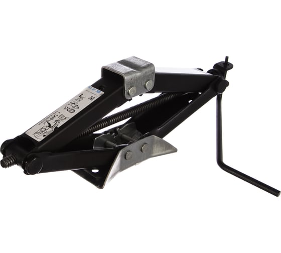 Изображение товара Домкрат ромбический винтовой Без бренда 1.2 т, универсальный ТУ 5,16-469-0213-04, 75-345 мм 50384