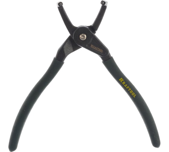 Изображение товара Съемник стопорных колец KRAFTOOL с изогнутыми губками, внутренний, 180 мм 22812-2