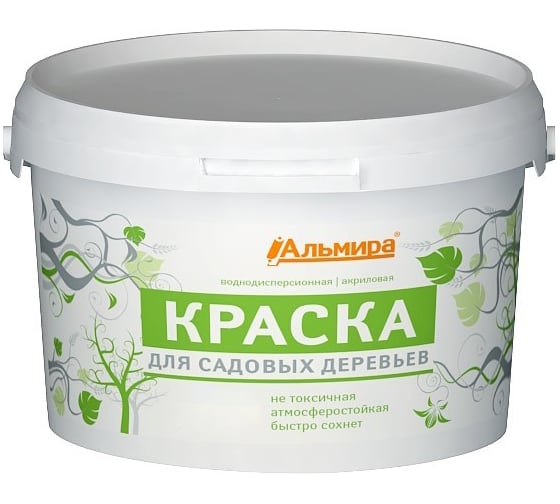 Изображение товара Краска для садовых деревьев Альмира 1,5 кг 00-00000257